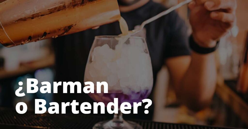 ¿Barman o Bartender?