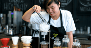 trabajar como barista en el exterior
